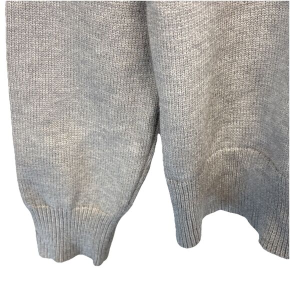 Life Is Good Rocket Dog Flower Hoodie Gray Soft Knit Pullover Women's Medium - Picture 3 of 9